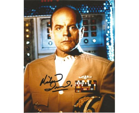 Michael Ironside signed 10 x 8 colour Seaquest 2032 Portrait Photo, from in person collection autographed at London Conventio