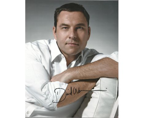David Walliams signed 10 x 8 colour Photoshoot Portrait Photo, from in person collection autographed at London TV Studios 201