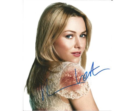 Naomi Watts signed 10 x 8 colour Photoshoot Portrait Photo, from in person collection autographed at London Premiere 2013. Go