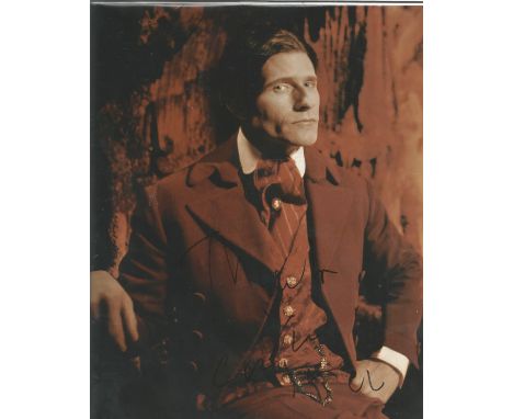 Crispin Glover signed 10 x 8 colour Photoshoot Portrait Photo, from in person collection autographed at London Movie Awards 2