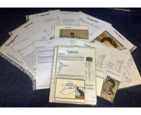 Sport Football Sunderland FC collection over 70 signatures of some of the best players ever to wear the red and white stripes