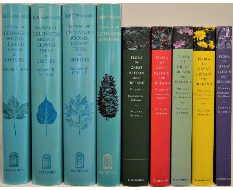 Sell (Peter) and Murrell (Gina)Flora of Great Britain and Ireland, Volumes 1 to 5.Cambridge University Press, 2018-2007, five