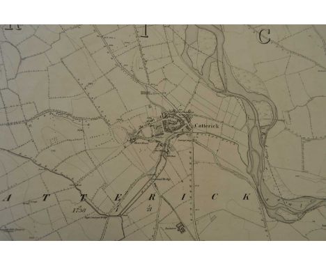 Ordnance Survey - North YorkshireA collection of original six inch OS maps, comprising Sheets 43 (Greenhow); 44 (Danby); 45 (