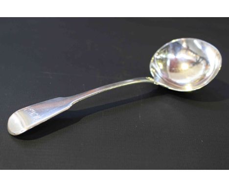 Georgian silver ladle