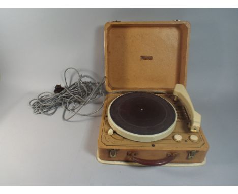 A Vintage Champion Record Player. 