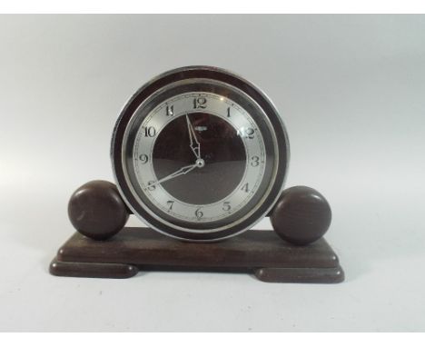 An Art Deco Mantle Clock by Metamec.