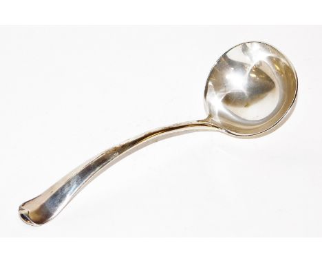 A Victorian silver Old English pattern ladle, with rat tail bowl, London 1858, 2oz. 