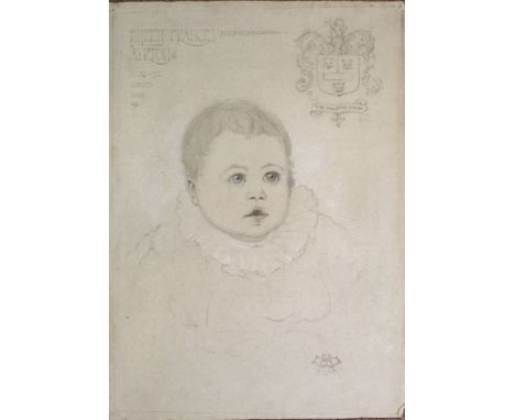 Coatham (19th/20th century), Portrait of a gent, pastel, signed and inscribed lower right, 58 x 43cm, oval (believed to be a 