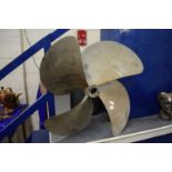 A large boat propellor, 62cm high