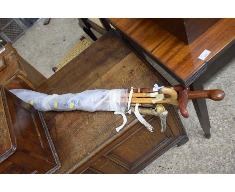 Mixed Lot: Vintage walking sticks