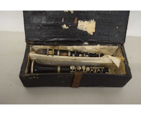 Cased clarinet