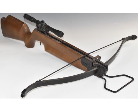 Megaline 150 crossbow with 4x20 scope.&nbsp;