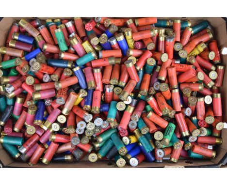 Over 300 12 bore shotgun cartridges including Eley Impax, Red Rival, Gamebore Super Game etc.  PLEASE NOTE THAT A VALID RELEV