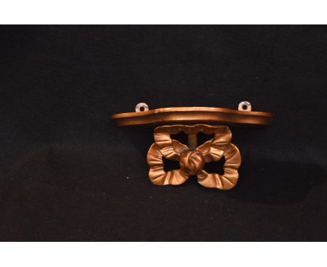A Small Gilted Wall Bracket