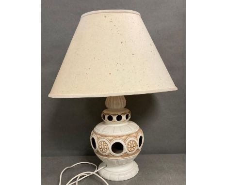 A Mid Century German ceramic table lamp 