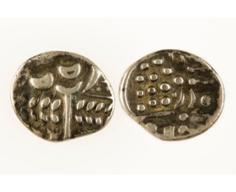 CELTIC. DUROTRIGES. AR STATER, C.50 B.C-50 A.D. Uninscribed. Derived from the Westerham Stater. c.5.7g, VF. (1 coin)