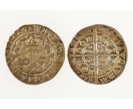 EDWARD IV, FIRST REIGN 1461-70. GROAT. London mint, mm. sun. Light coinage issue, quatrefoil each side of neck, star stops on