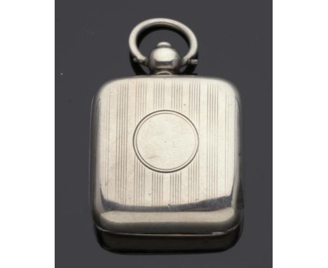  A GEORGE V SILVER SOVEREIGN CASE  3cm w, by J Gloster Ltd, Birmingham 1912, 12dwts ++Light wear