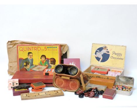 A quantity of play worn and boxed model vehicles, to include a Timpo toy 'Ever Ready' van, a Minic clockwork salon car, Dinky