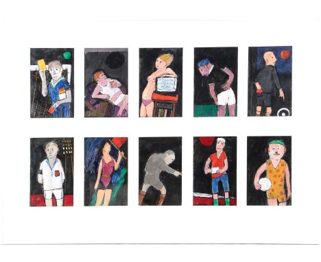 Theo van der Horst (1921-2003)Collage with 10 images, You have wrongly deducted the sports contribution from your energy bill