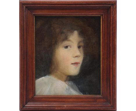 Anonymous, portrait, marouflé, 32x26 cm