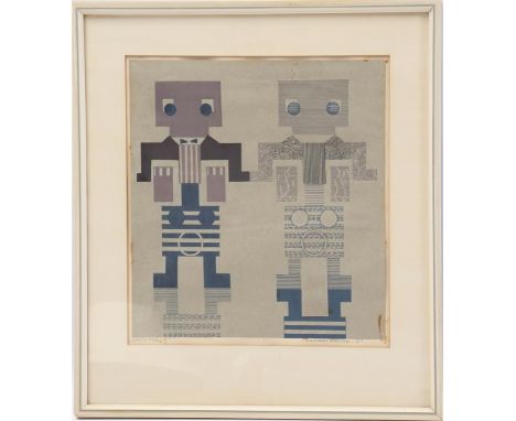 Signed Willeke Dijkstra, Reflection, lithograph V/2, 31x28 cm
