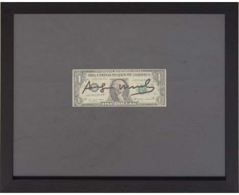 Andy Warhol (1928-1987)One Dollar, limited edition, no. 436680, outer size is 31x38 cm