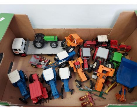 A Collection of Britain?s tractor and farm equipment models 
