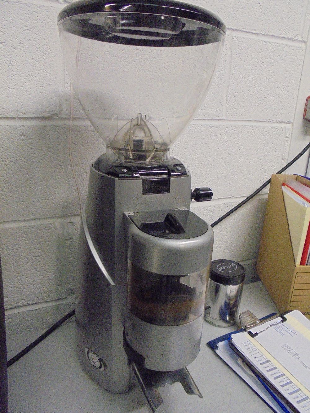 Espresso Italiano Electric Coffee Bean Grinder Appraisal In Working