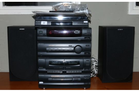 sony compact hi fi stereo system