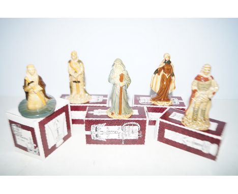 Set of wade Camelot figures