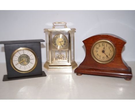 2 Mantle clocks &amp; anniversary clock 