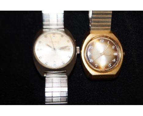 Vintage Sekonda 25 Jewel gents wristwatch together with a gents vintage sekonda 30 jewel automatic wristwatch