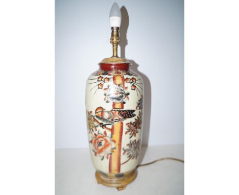 Satsuma style table lamp Height 58