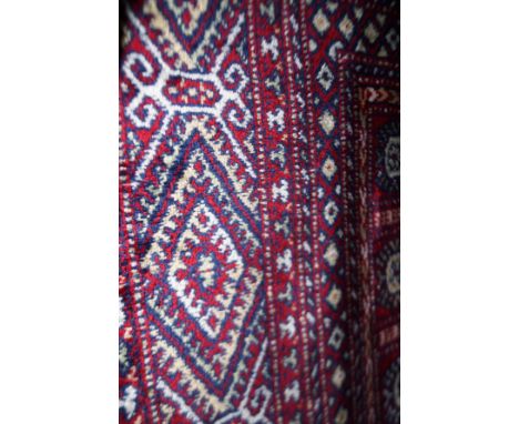 Red ground Bokhara Carpet 2.30 x 1.60