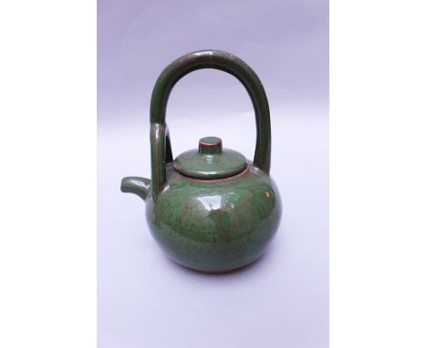 Ceramic green Qing Dynasty 25cm height