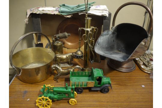 coal scuttle, reproduction Taking brassware to the next level is