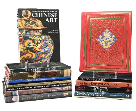 QUANTITY OF BOOKS ON MAINLY CHINESE ART. Fifteen total to include Volumes I and II Inaugural Exhibition The Museum of East As