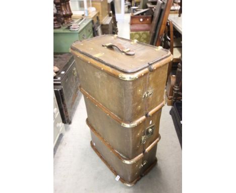 Brass Bound Travelling Trunk