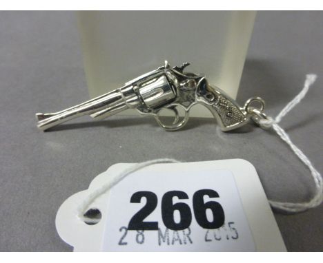 Small Silver Replica Pistol