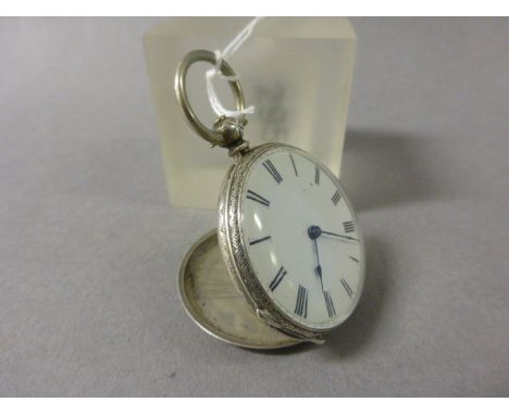 Silver Cased Pocket Watch
