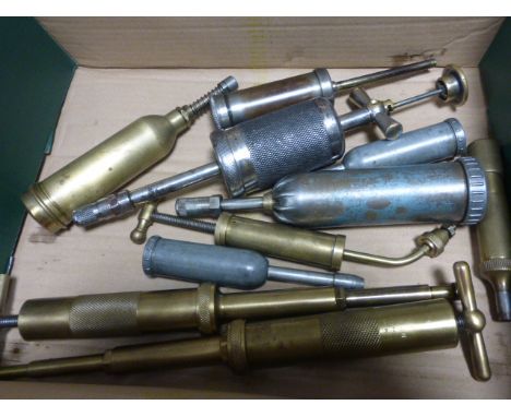 Group of Vintage Grease Guns