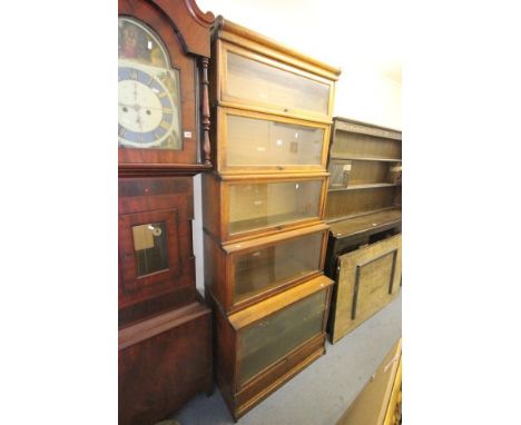 Globe Wernicke Bookcase with five waterfall sections