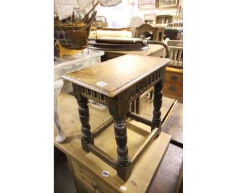 Oak Joint Stool