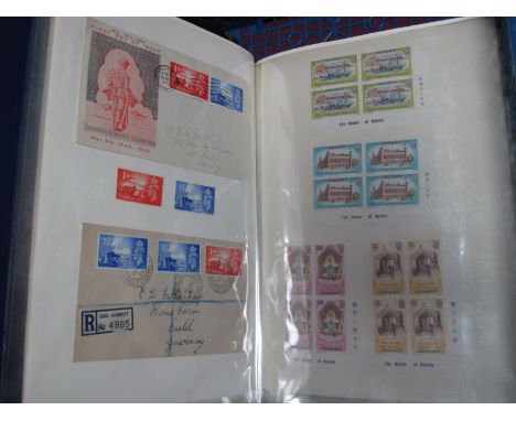 Two Albums of Great Britain Stamps and Covers, noted Channel Island Occupation Stamps on first day covers with Jersey 2d oran