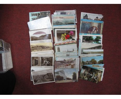 A Large Quantity of Vintage Postcards - two 'London types' noted, plus black/white photographic, etc. 