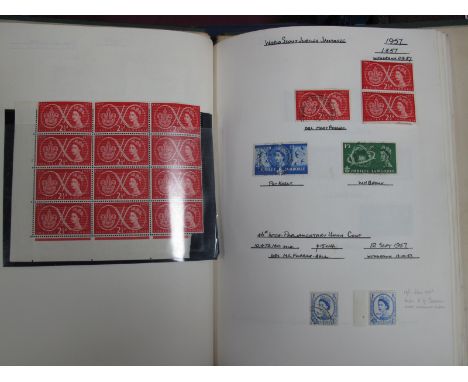 A Pre Decimal Great Britain Collection of Stamps of Queen Elizabeth II, includes mint and used sets of definitives and commem