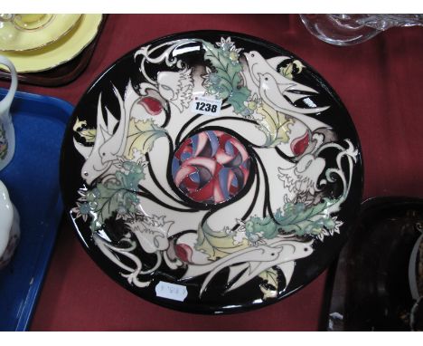 A Moorcroft Pottery Bowl, decorated in the 'Talwin' design by Nicola Slaney, first quality, impressed and painted marks, 28.5