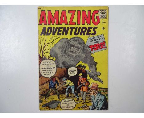 AMAZING ADVENTURES #1 (1961 - MARVEL ) Origin and First appearance of Dr. Droom (the first Marvel-Age superhero), who later b