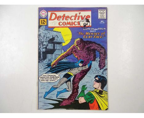 DETECTIVE COMICS #298 - (1961 - DC - UK Cover Price) - First appearance &amp; origin of Matt Hagen as the Silver Age Clayface